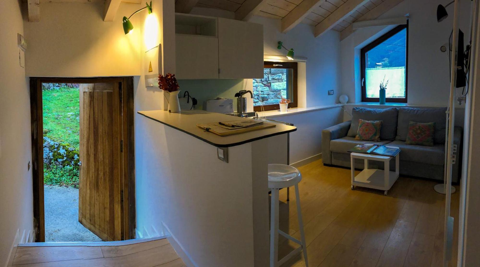 Apartamento Centro de Ecoturismo Tierra del Agua Caleao Exterior foto